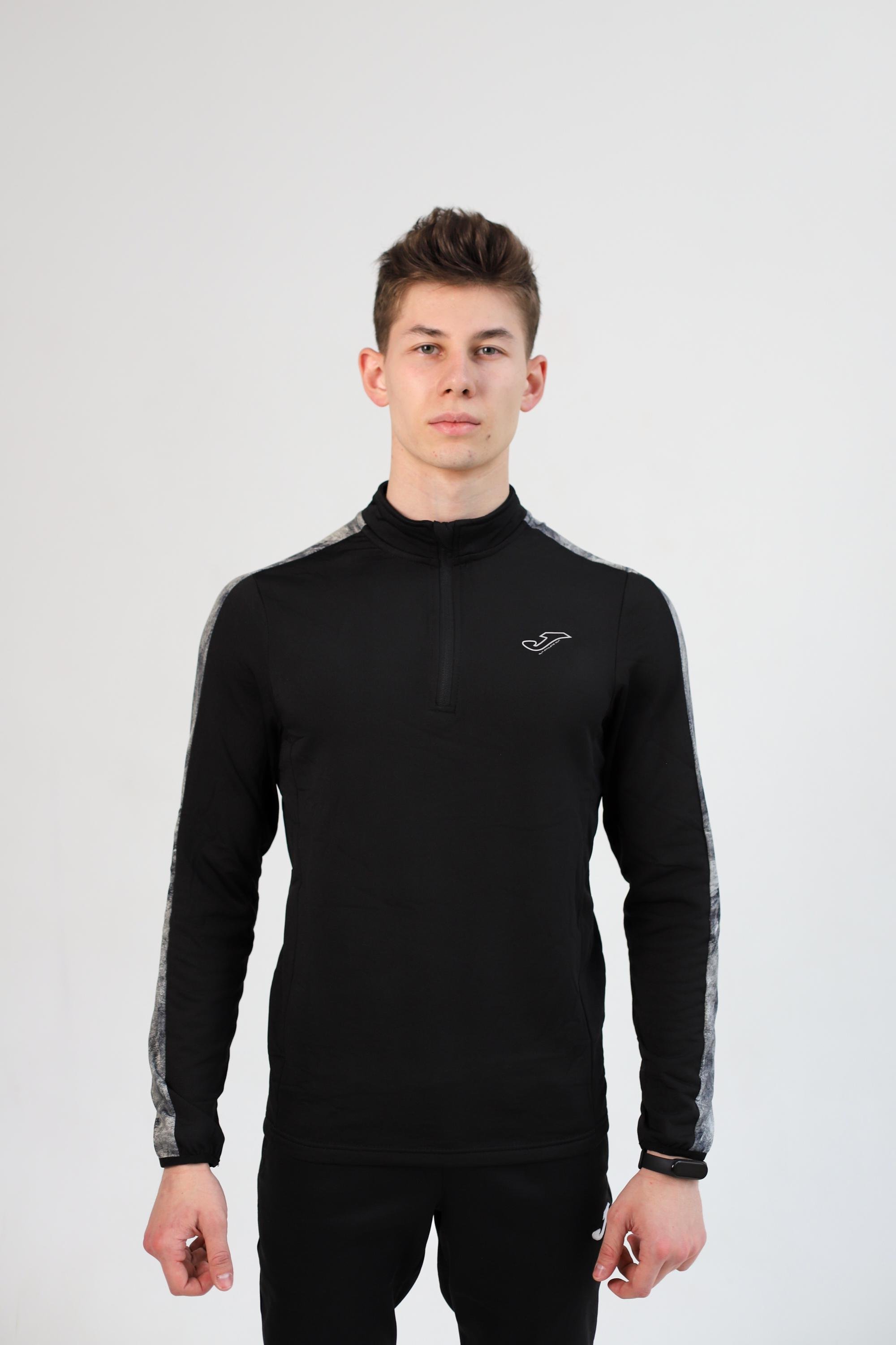 Реглан Joma 102493.100 R-Nature Sweatshirt L Black (8445456177227)