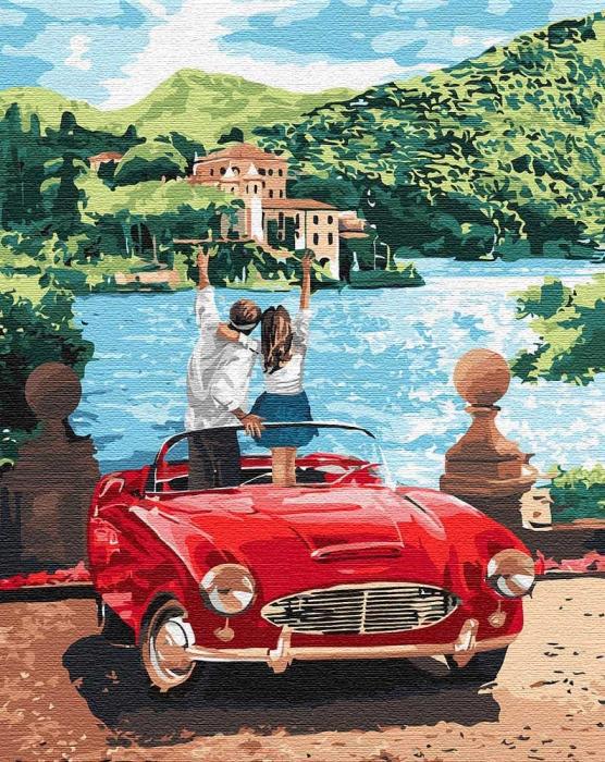 Картина по номерам Идейка "Путешествуя вдвоем" 40х50 см (KH4760)