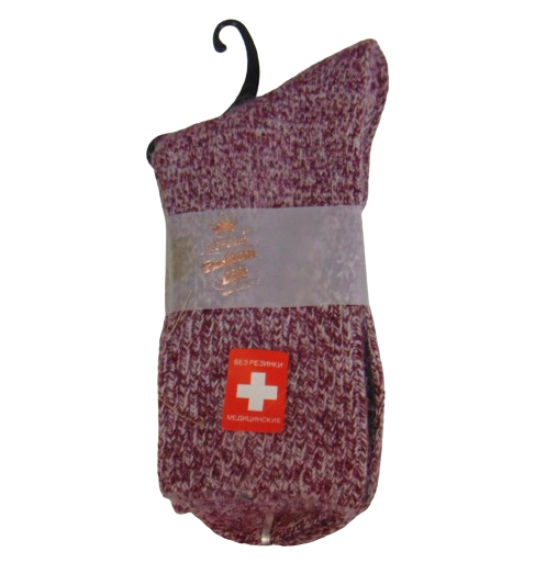 Носки медицинские теплые альпака Корона 2551 р. 37-41 Бордовый (2065095803) Носки медицинские теплые альпака Корона 2551 р. 37-41 Бордовый (2065095803)