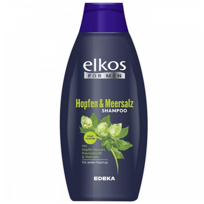 Шампунь Elkos Hopfen&Meersalz для чоловіків 500 мл (1667128800)