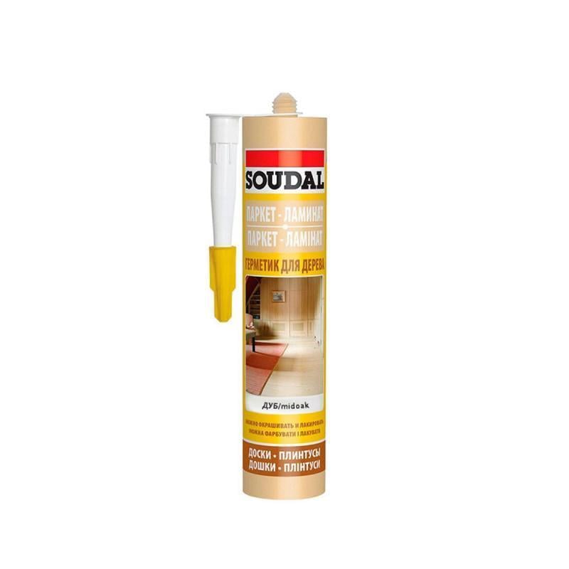 Герметик для дерева SOUDAL поліакрилат 280 мл Дуб (000020000000045010)