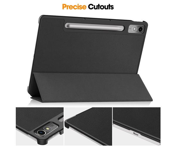 Чехол-книжка Custer Magnet Flip Cover для Lenovo Tab P12/Xiaoxin Pad Pro 12,7 Черный - фото 2 Чехол-книжка Custer Magnet Flip Cover для Lenovo Tab P12/Xiaoxin Pad Pro 12,7 Черный - фото 2