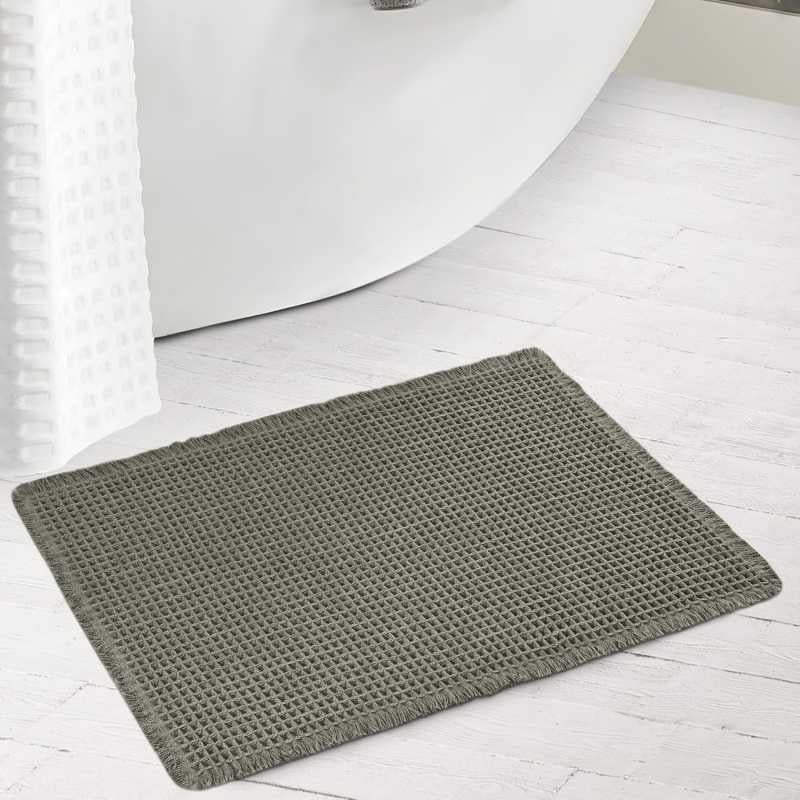 Килимок для ванної/туалету вафельний Lovely Svi 50x80 см Зелений (227254)