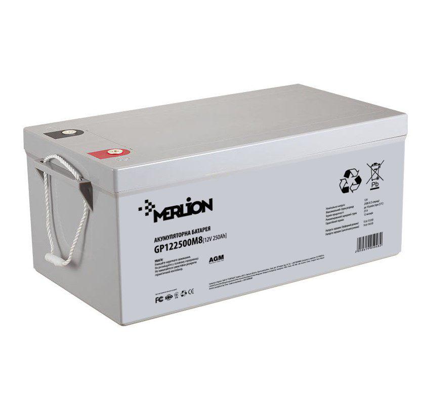 Акумуляторна батарея AGM Merlion GP-122500M8 12V 250Ah