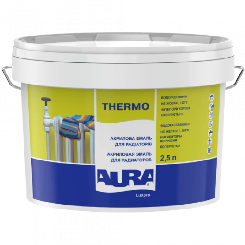 Эмаль акриловая Aura Lux Pro Thermo 2,2 л (2571440047)