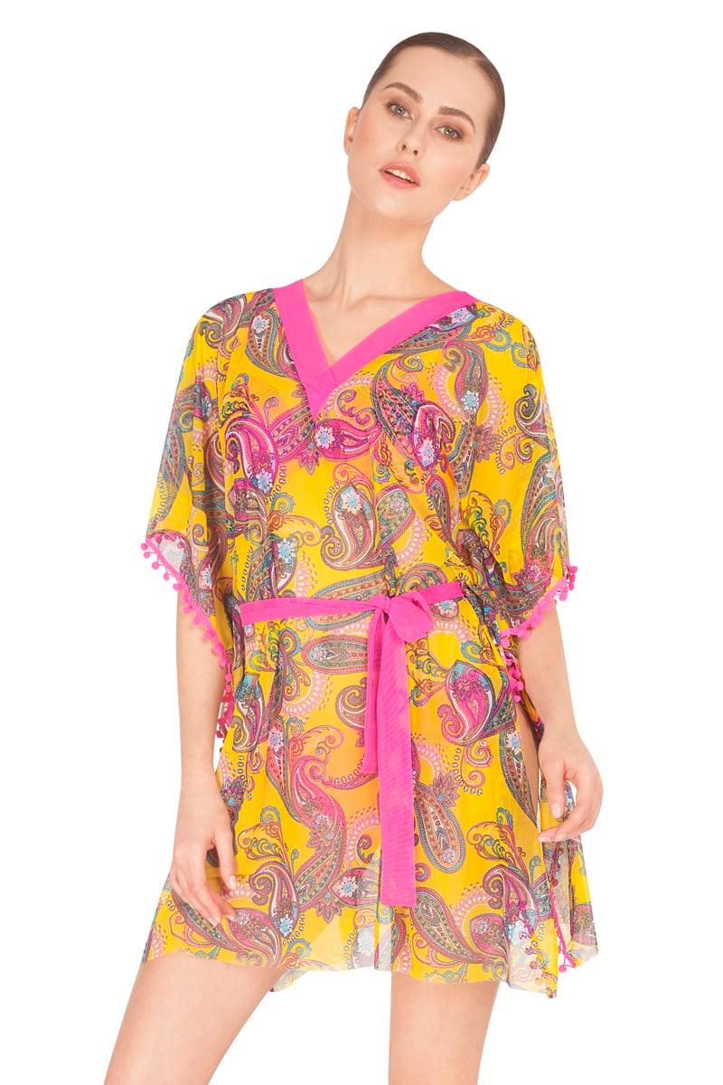 Туника Anabel Arto р. 42/44 S/М Желтый (19581/76968)