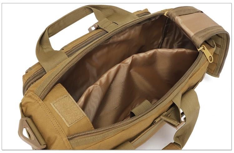 Сумка дорожная Solve большая для документов и ноутбуков Solve Койот (KT6003605) - фото 4 Сумка дорожная Solve большая для документов и ноутбуков Solve Койот (KT6003605) - фото 4