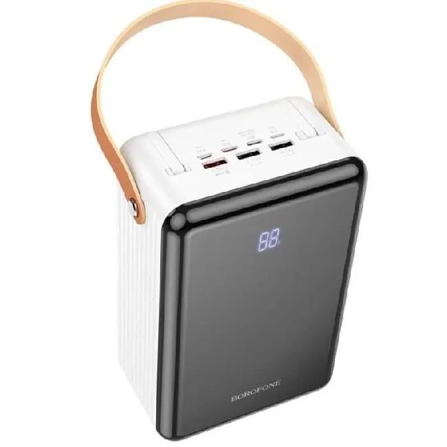 Повербанк Borofone Terra BJ32 10 Вт 3 USB 80000 мА-год White (020526)