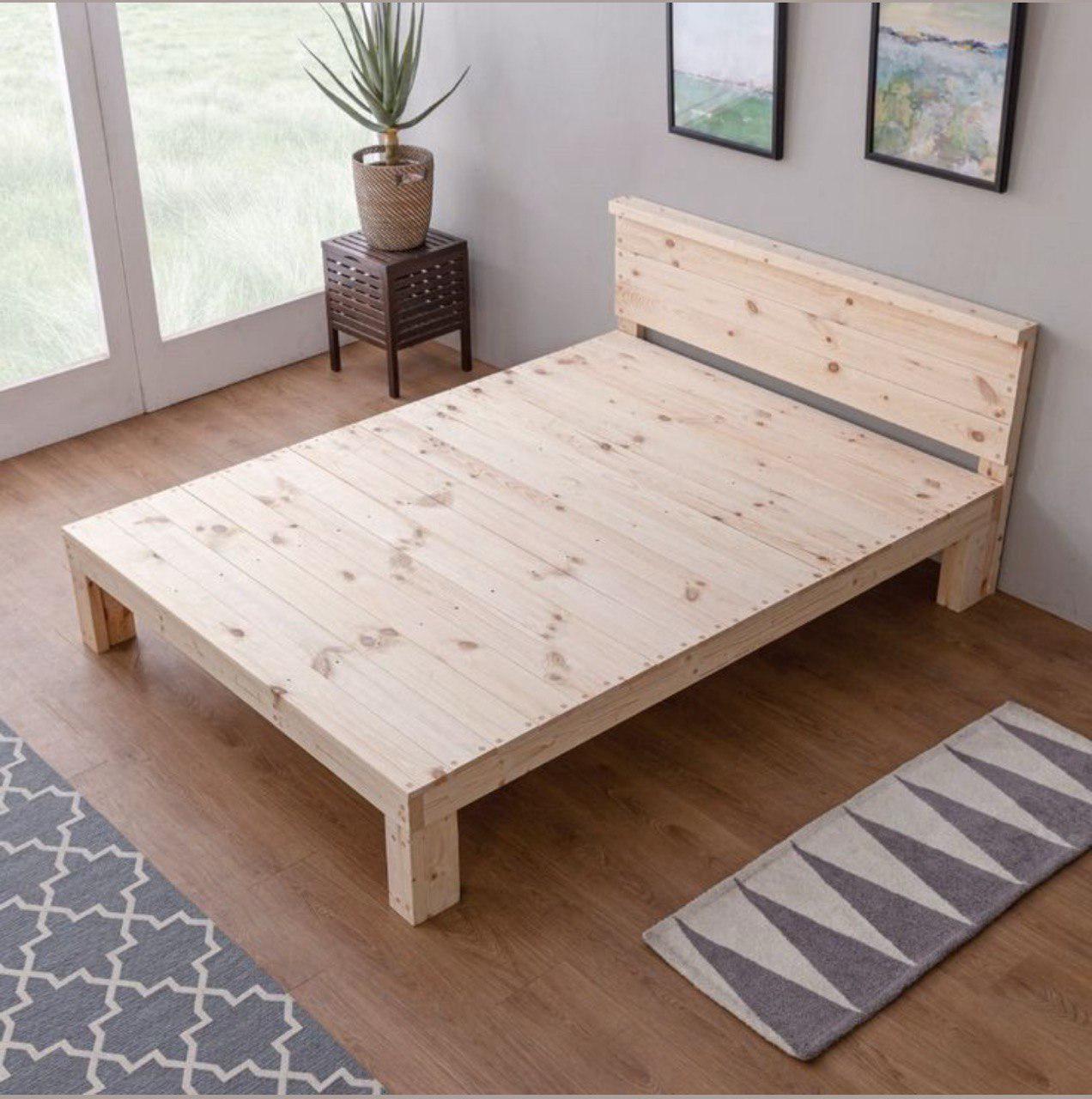 Кровать из натурального дерева 140х200 см (26577938) Кровать из натурального дерева 140х200 см (26577938)