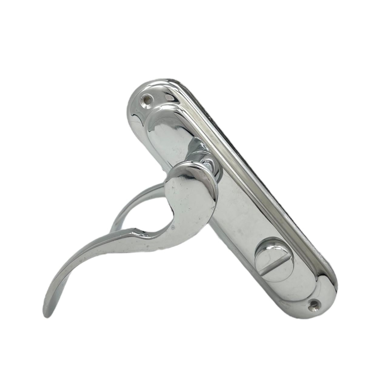 Комплект ручек под задвижку Ozen Kirlangic Krom WC 62 мм (320062)