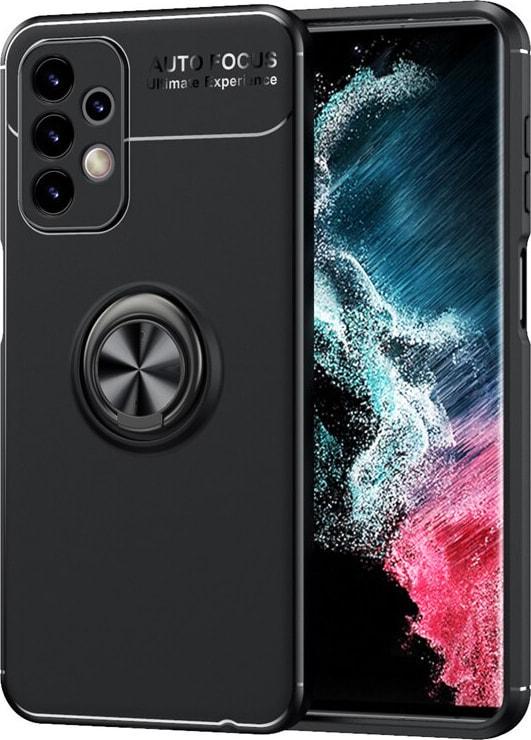 Чехол с кольцом Samsung Galaxy A13 A135 Autofocus Black (30106-2B)