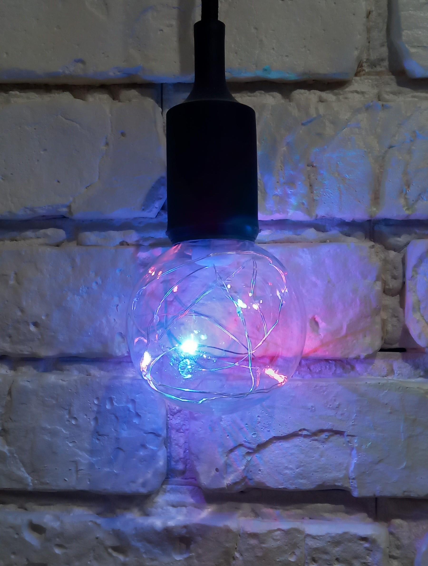 Лампа светодиодная для гирлянд RGB Feron LB-381 E27 1 Вт (41676) - фото 6 Лампа светодиодная для гирлянд RGB Feron LB-381 E27 1 Вт (41676) - фото 6