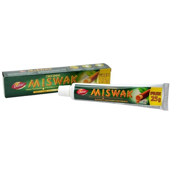 Зубная паста Dabur Miswak Toothpaste аюрведическая 75 г (43634038)