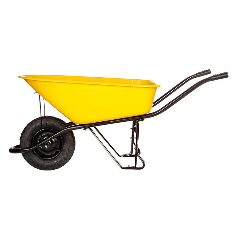 Тачка будівельна 1-колісна Wheelbarrow Strong WB7402 (89129) - фото 2