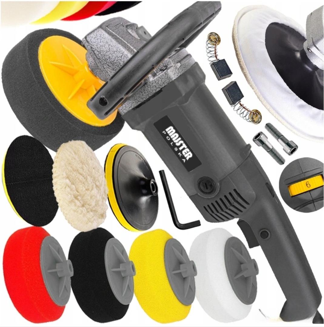 Машинка полірувальна MAJSTER POLSKA MP0441 2,6 KW + 4 губки - фото 3 Машинка полірувальна MAJSTER POLSKA MP0441 2,6 KW + 4 губки - фото 3