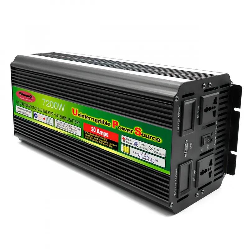 Инвертор напряжения WimpeX 12V-220V 5000 W