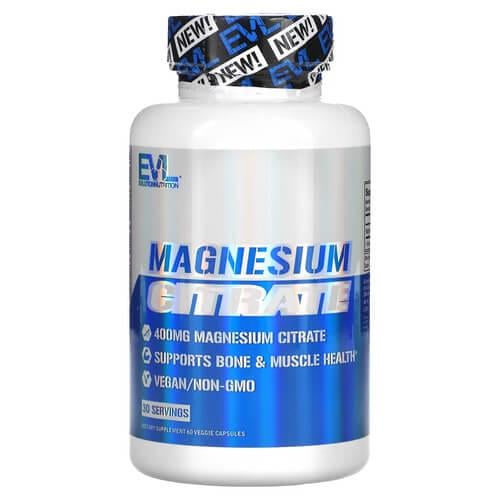 Магний EVLution Magnesium Citrate 60 Capsules (EVL-02708) Магний EVLution Magnesium Citrate 60 Capsules (EVL-02708)