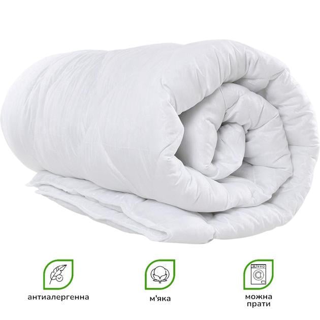 Одеяло зимнее Polaris 2020013 2.0 микрофибра силиконизированное волокно 175х210 см Белый - фото 2 Одеяло зимнее Polaris 2020013 2.0 микрофибра силиконизированное волокно 175х210 см Белый - фото 2