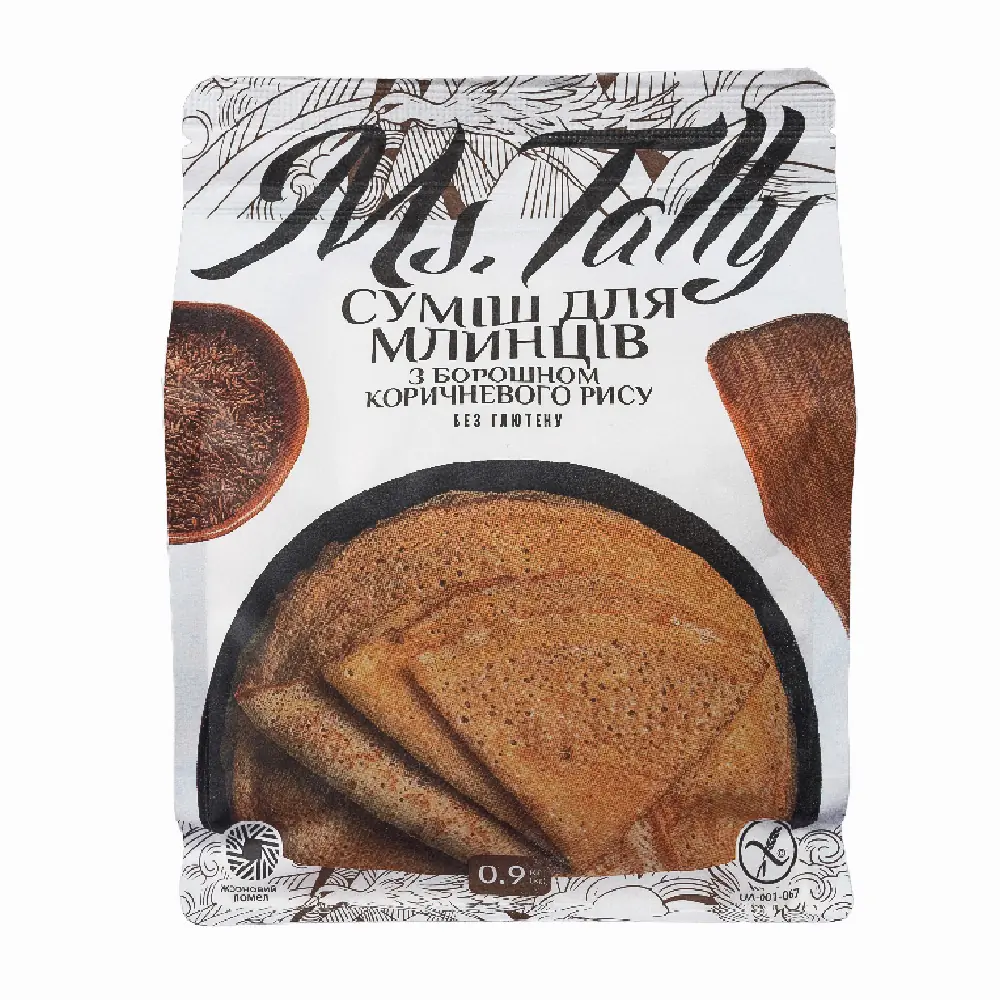 Сумма для блинов с мукой коричневого риса Ms.Tally 900 г (2373684795)