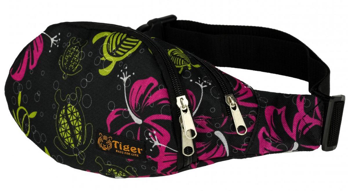 Сумка-бананка Tiger Moon Print Черепашки (S174310)