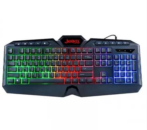 Клавиатура с подсветкой JEDEL K504 RGB ENG/RU/UA