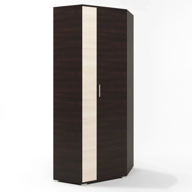 Шкаф Эверест Бриз 800х800х2100 мм ШКУ-14 Венге/Дуб молочный (ЕВ20038)
