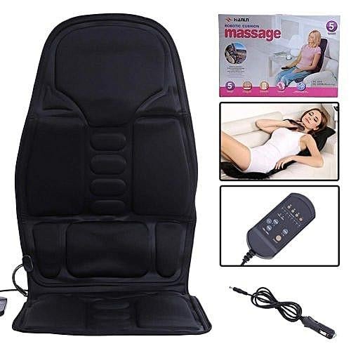 Массажная накидка с подогревом Massage robot CUSHION 228 Черный - фото 2