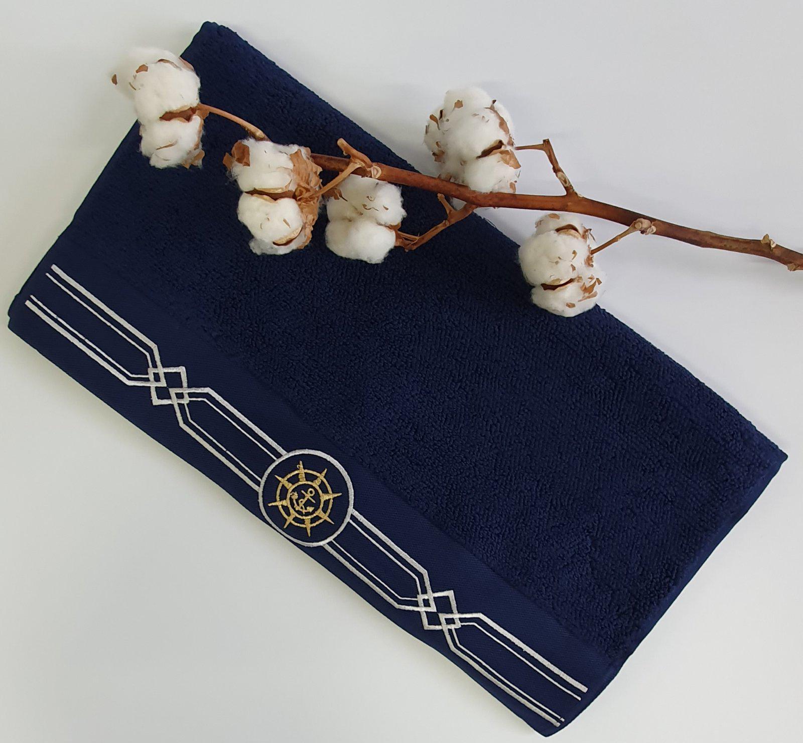Полотенце Maison D'or Elegance Marine 50x100 Navy (CN3883)