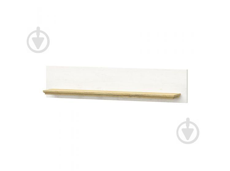 Полка ТВ навесная Мебель Сервис Ирис андерсон пайн/дуб золотой