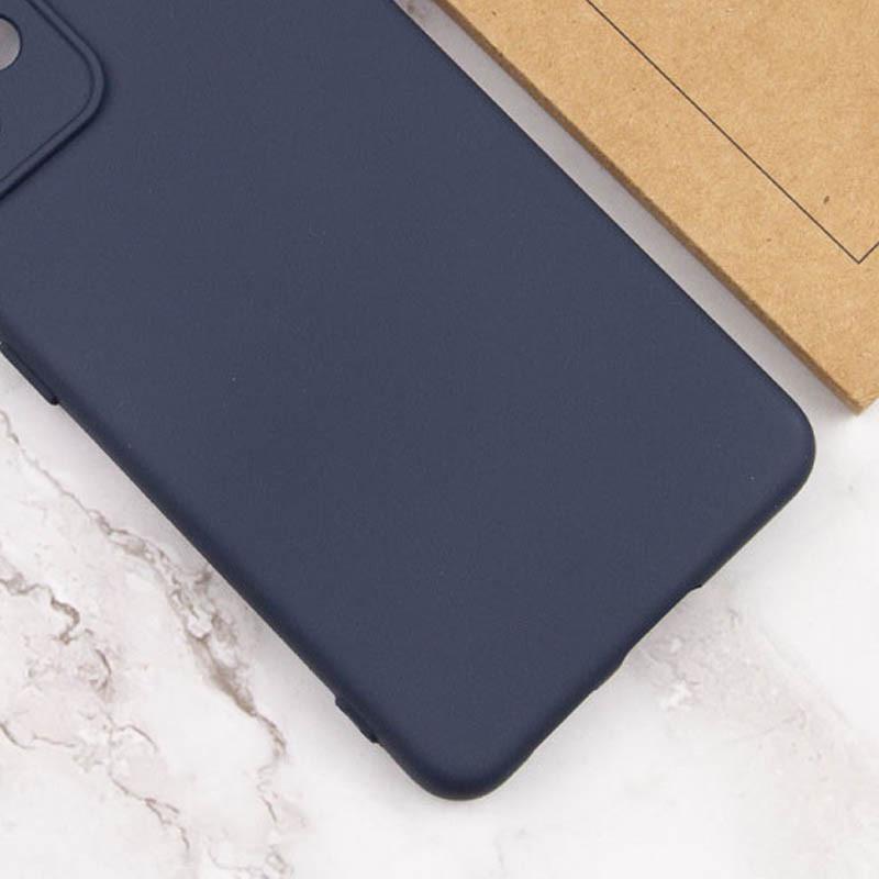 Противоударный Чехол Silicone Cover Lakshmi Full Camera (A) для Xiaomi Poco M5 Синий / Midnight Blue - фото 4