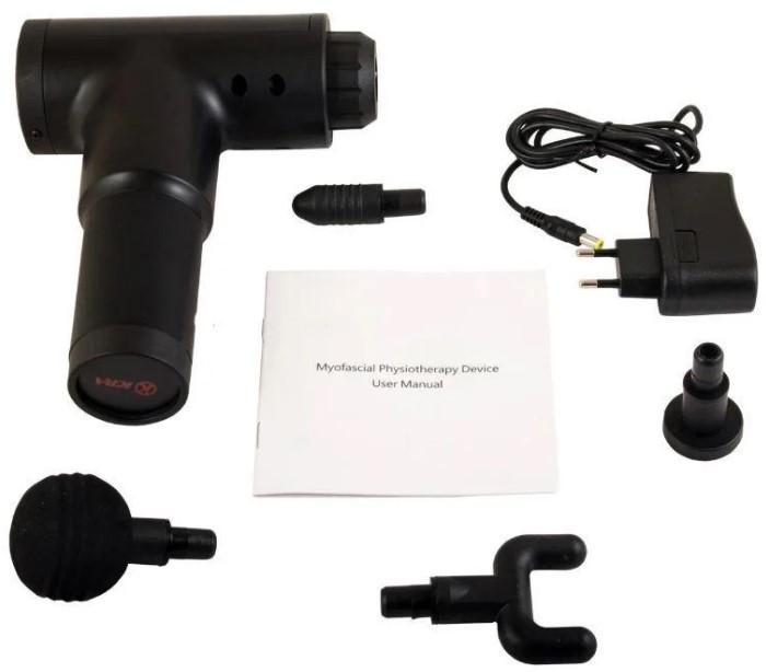 Вибромассажер для тела Fascial Gun MP-320 Black (012359) - фото 2