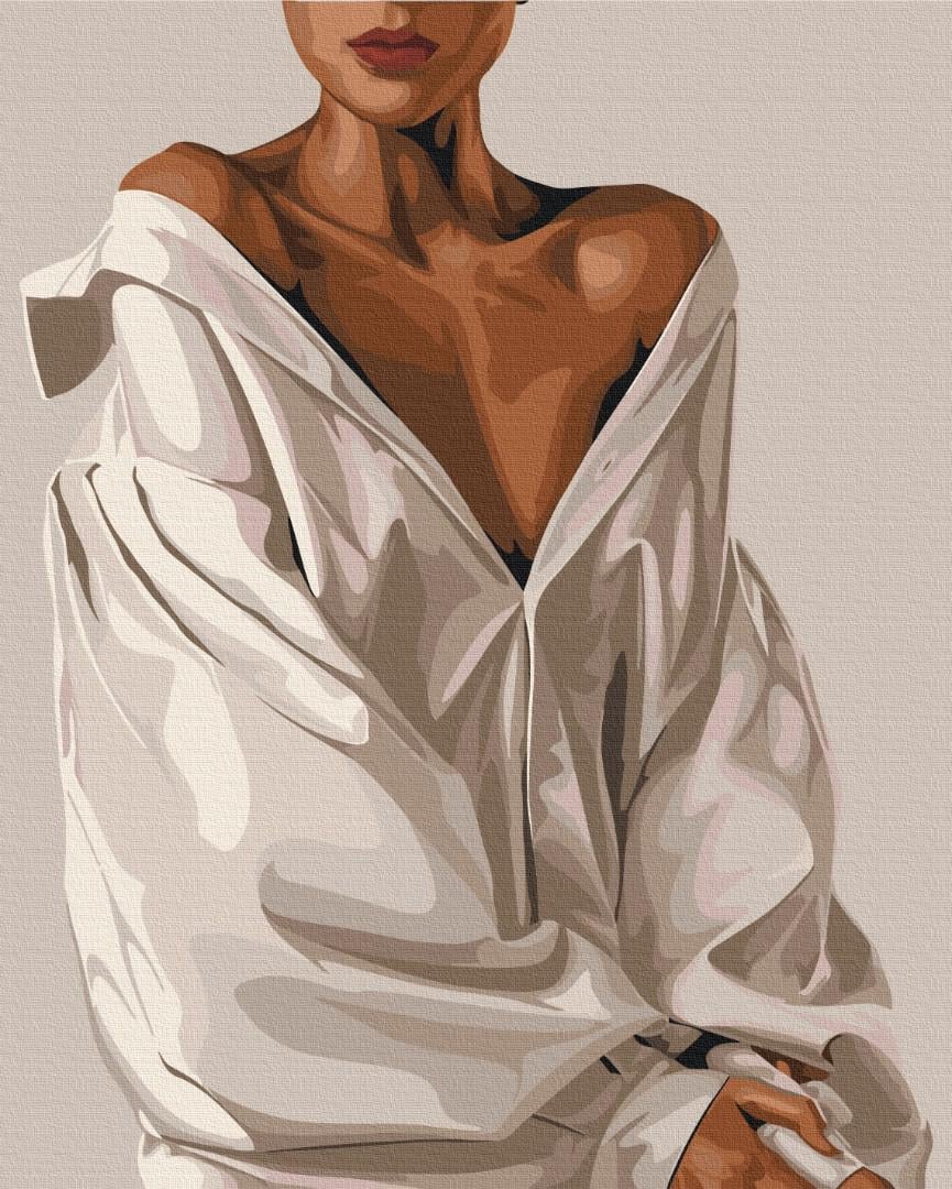 Картина по номерам Brushme Премиум Елегантна спокуса 40x50 см (PBS53680)