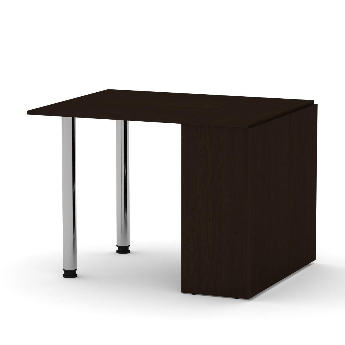 Стіл розкладний МебліКо книжка-2 81х33х73 см Венге (k-2302-6) - фото 1 Стіл розкладний МебліКо книжка-2 81х33х73 см Венге (k-2302-6) - фото 1