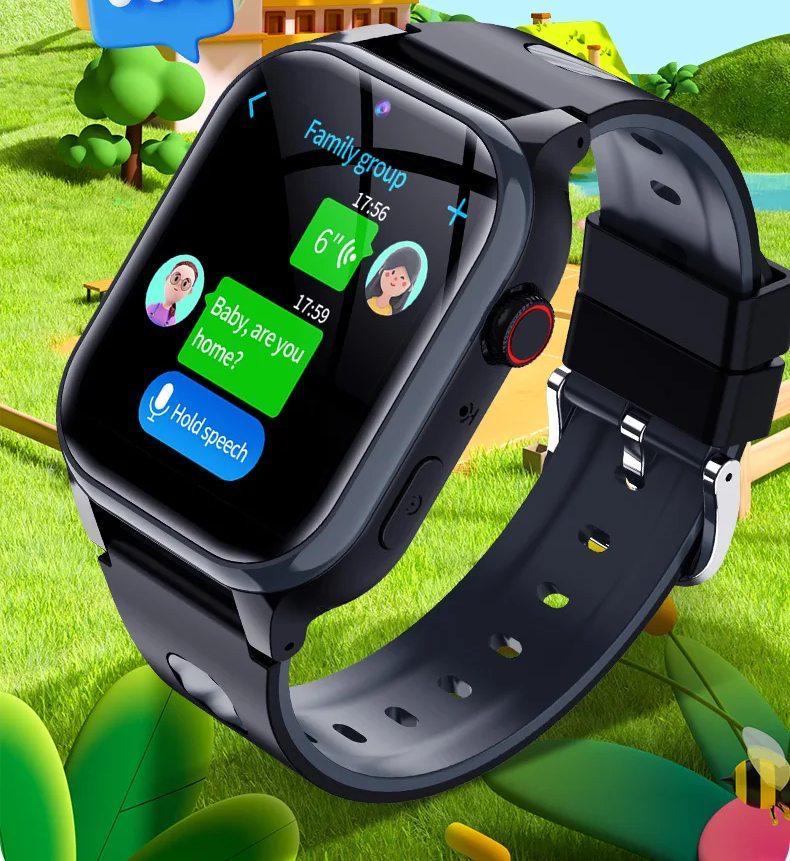 Смарт-часы детские Lemfo Y78 Черный (29473037) - фото 5