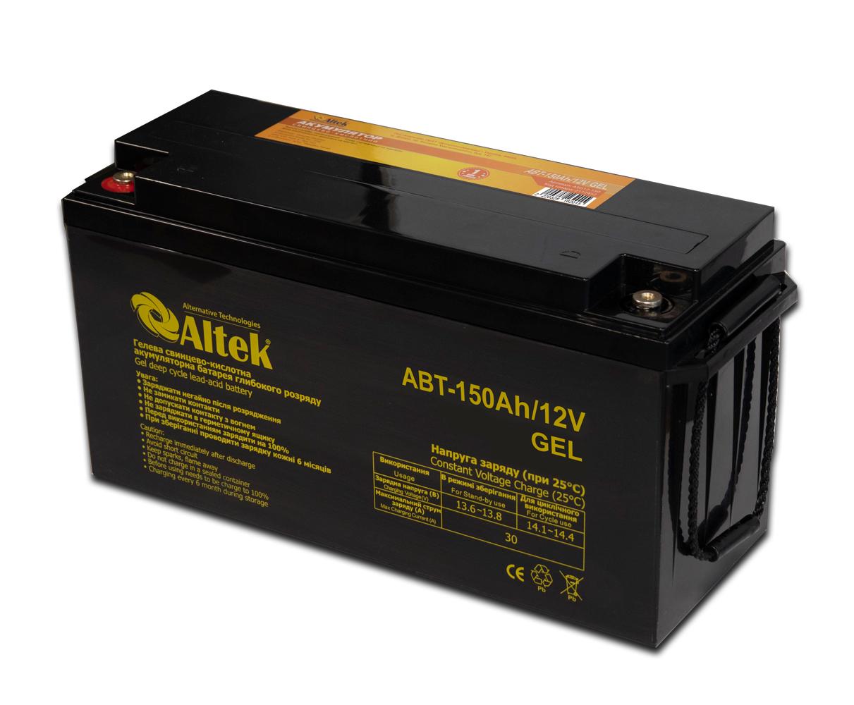 Аккумулятор Altek ABT-150-12-GEL