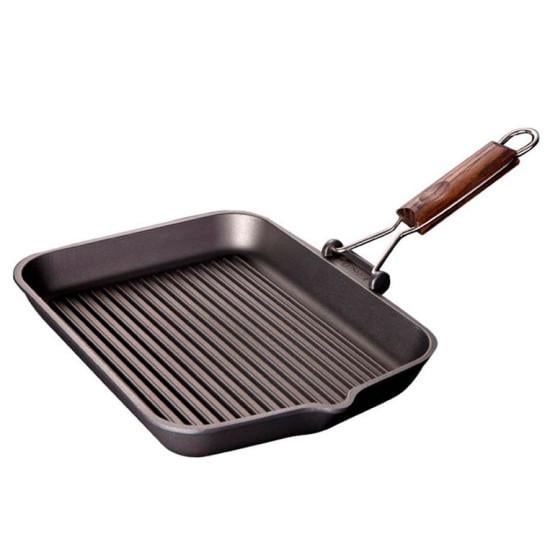 Сковорода-гриль Risoli Saporella алюминий 26 см Серый (2645416)