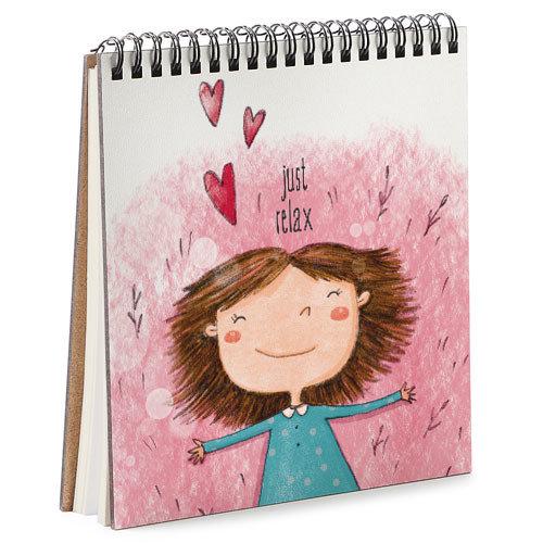 Скетчбук Just relax 16,7x18 см (BDK_18L011)