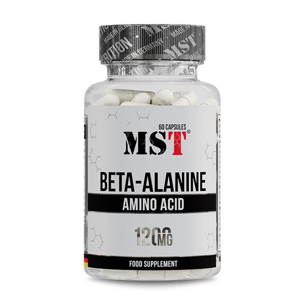 Бета-аланин для спорта MST Nutrition Beta-Alanine 60 капс. (000025103) Бета-аланин для спорта MST Nutrition Beta-Alanine 60 капс. (000025103)