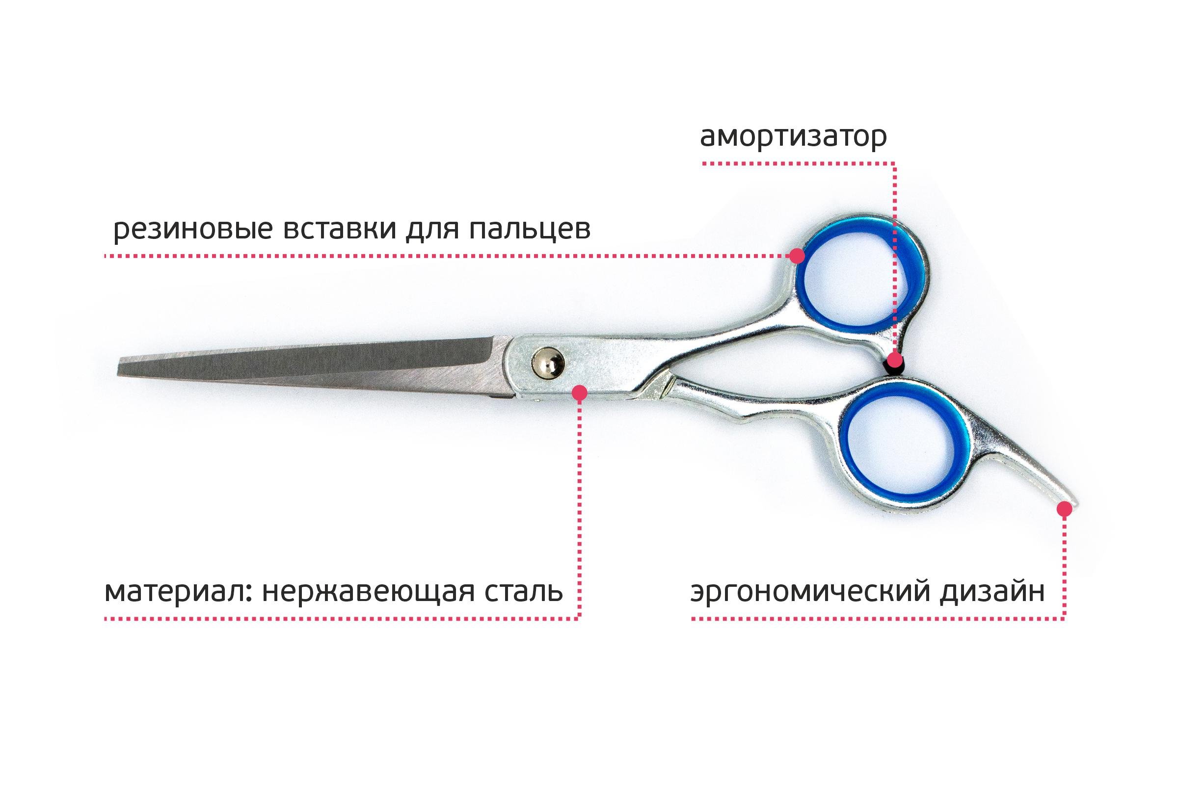 Набори инструментов для стрижки Mashele 11 шт ножницы/накидка/расчески/зажимы/сметка - фото 5