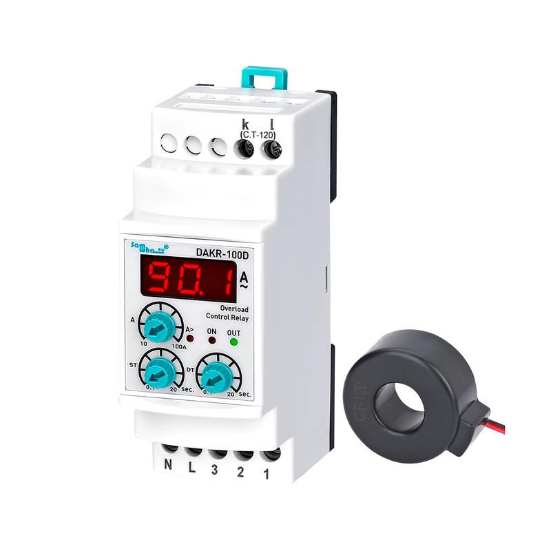 Реле однофазная нагрузка Samwha с автоматическим сбросом 100А (DAKR-100D)