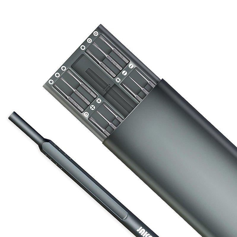 Викрутка з набором біт Jakemy JM-8168 24в1 (900610) - фото 3 Викрутка з набором біт Jakemy JM-8168 24в1 (900610) - фото 3