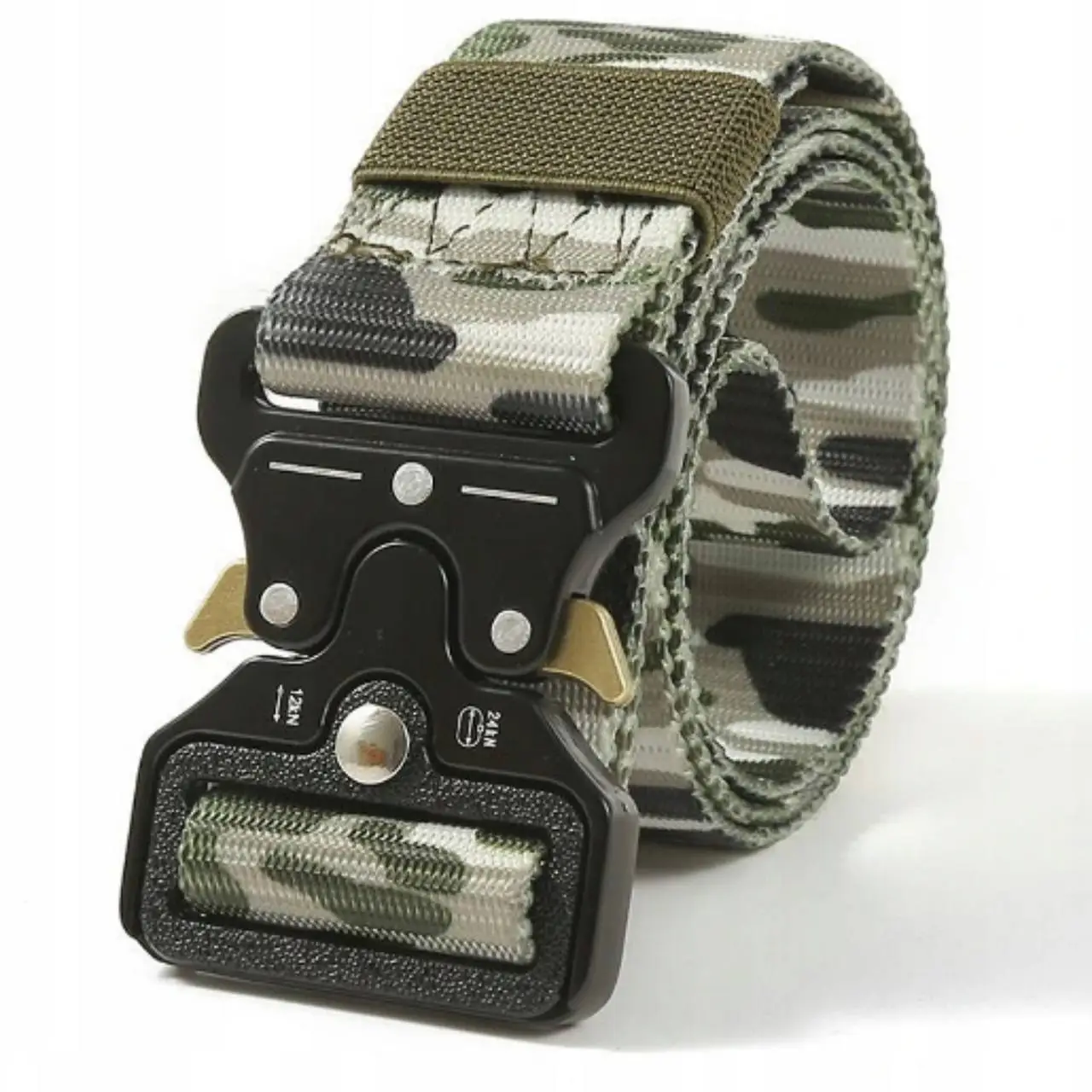 Ремень универсальный мужской Cobra металлический замок 110 см Мультикам (2036)