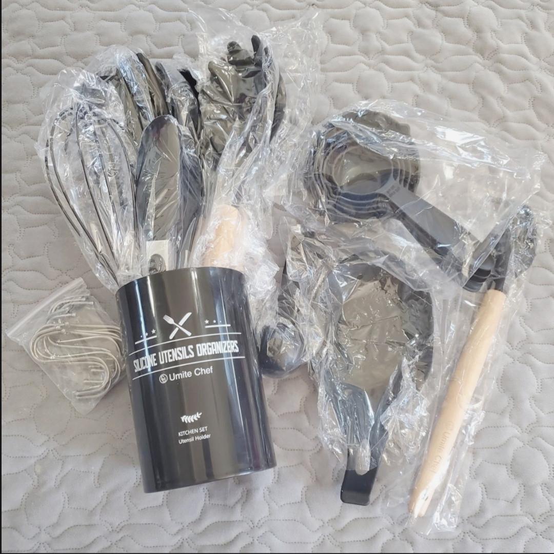 Кухонный набор из 24 пр. Kitchen Art с бамбуковой ручкой Серый - фото 10 Кухонный набор из 24 пр. Kitchen Art с бамбуковой ручкой Серый - фото 10