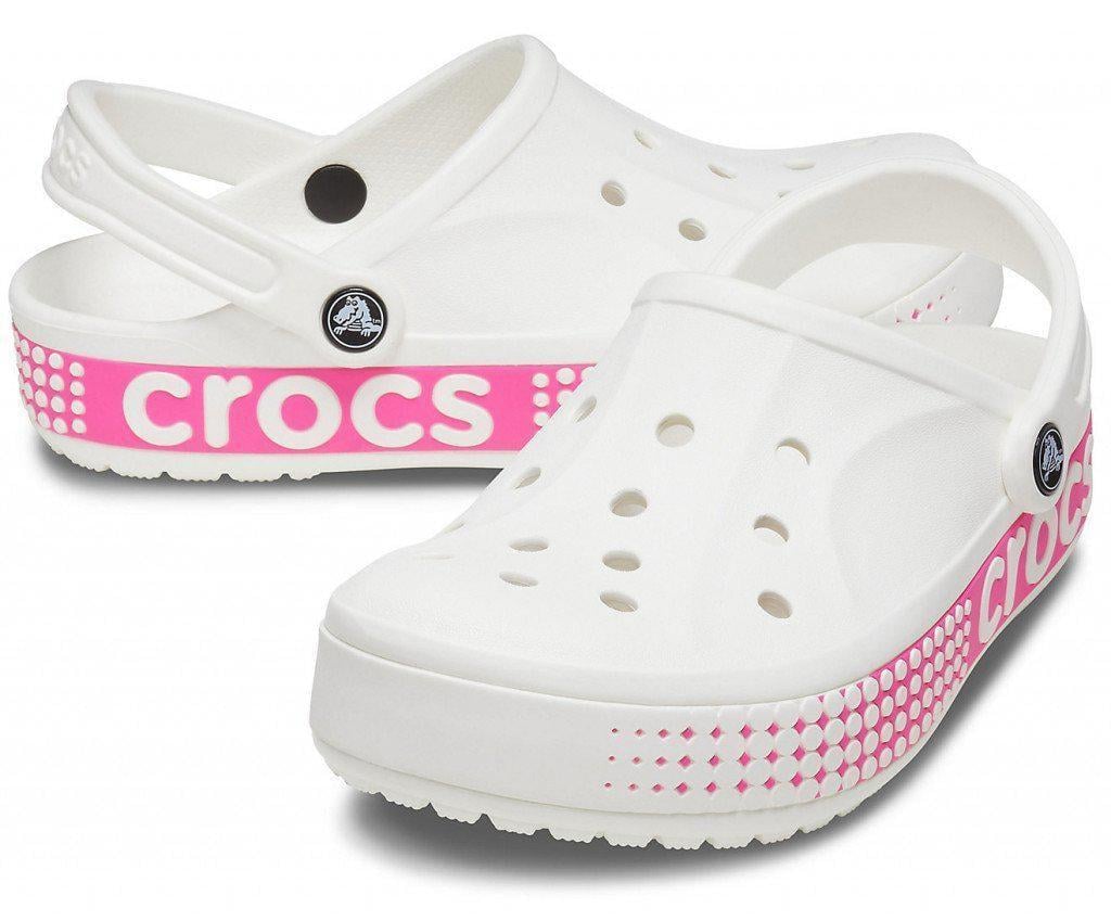 Сабо Crocs Bayaband Logo Motion Clog р. M6/W8/38 24,5 см White (205089-W) - фото 3