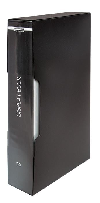 Папка Buromax с 80 файлами А4 полипропилен Черный (BM.3628-01)