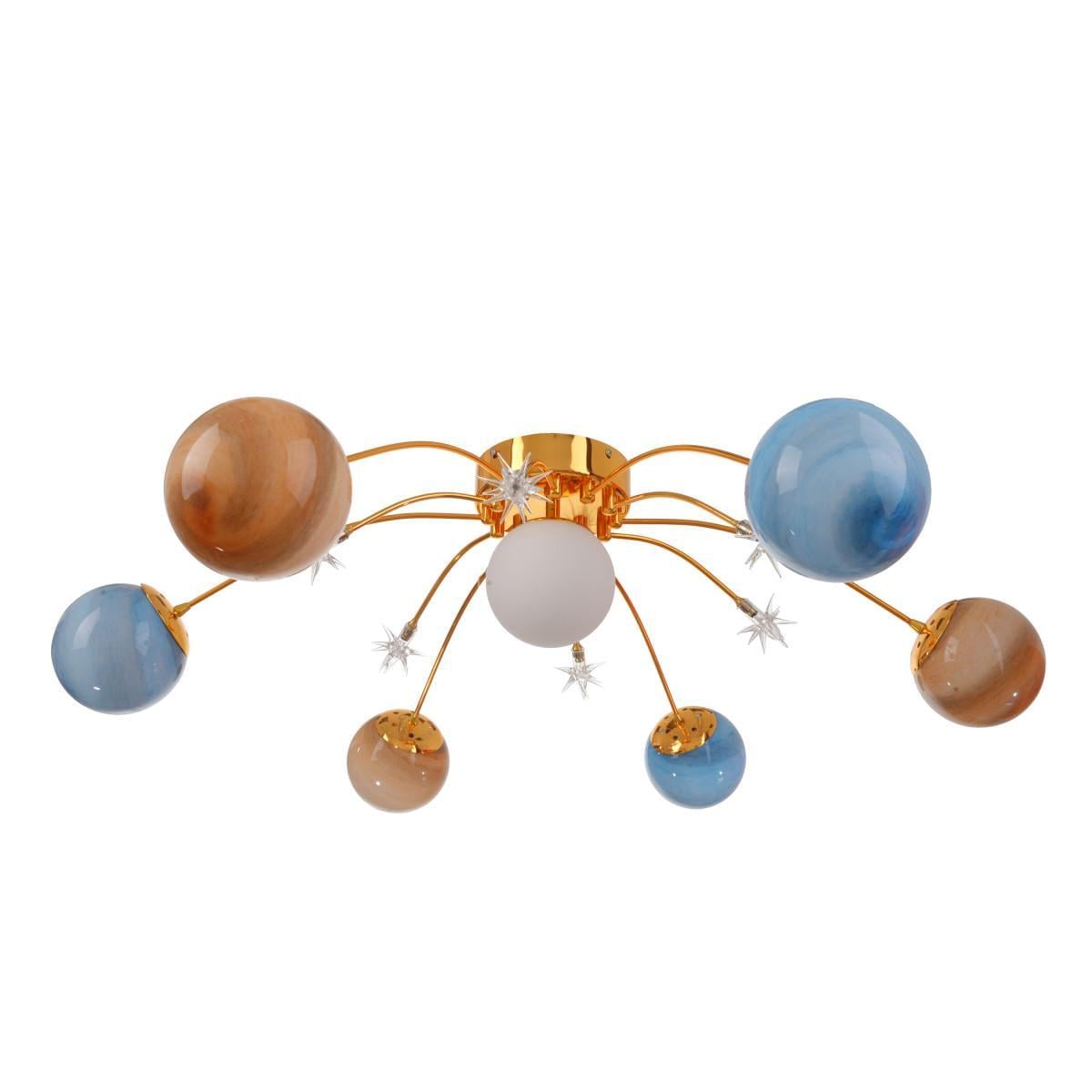 Люстра потолочная Brille BR-01 676S/7 E27/6 G4 G