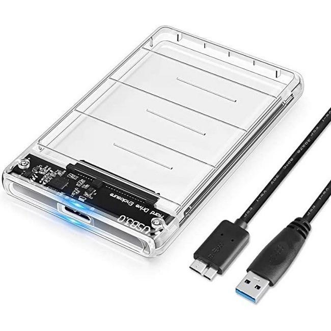 Кишеня зовнішня для жорсткого диска 2.5 HDD SSD SATA USB 3.0(019881) - фото 1