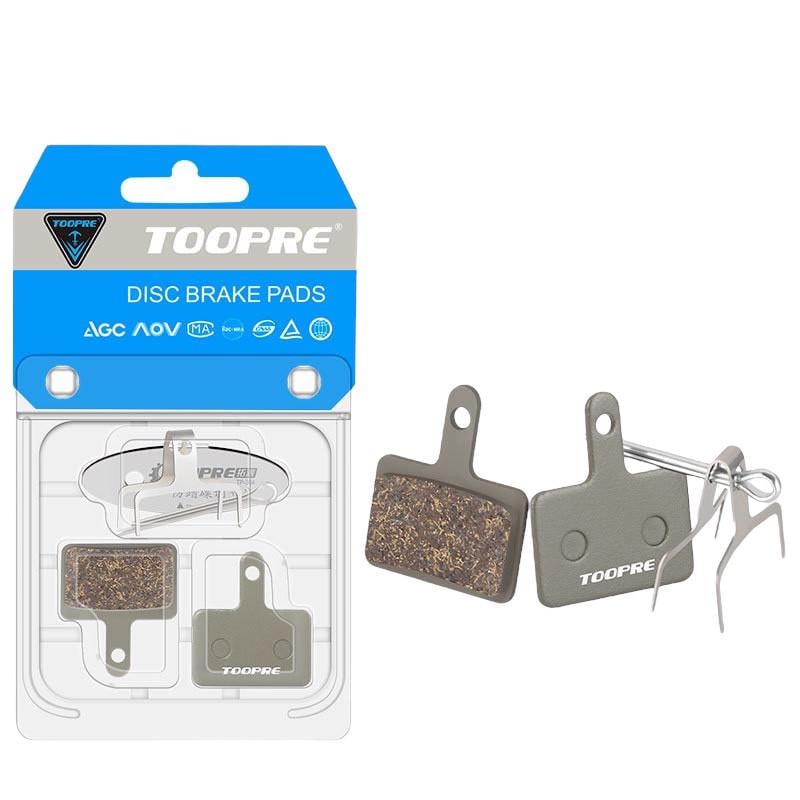Колодки гальмівні велосипедні Toopre TP-01B MT200 M395 M355 M446 M315 Tektro Draco/Auriga дискові 35х30х4 мм
