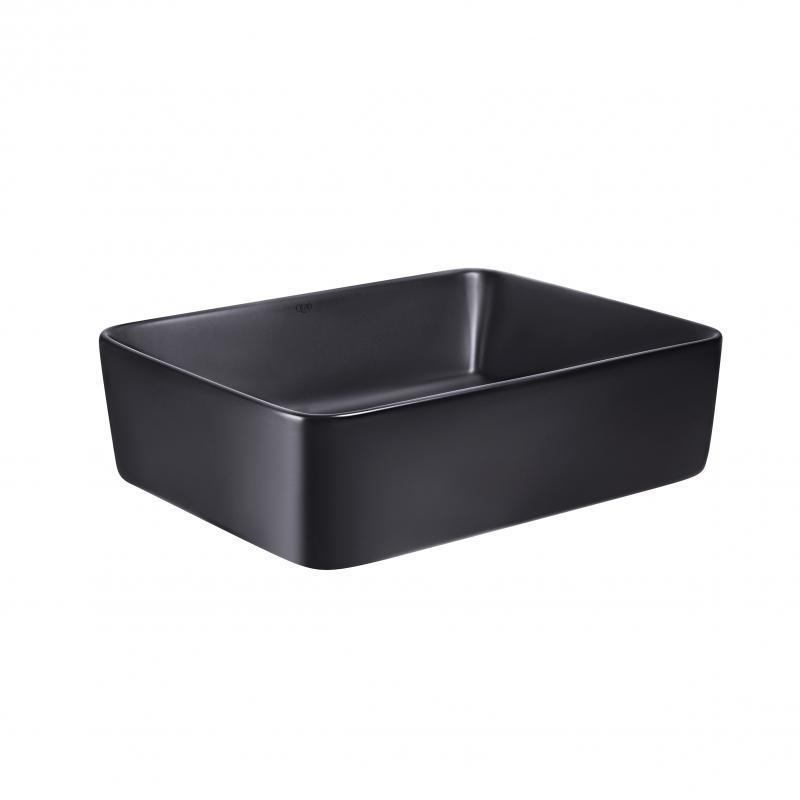 Раковина-чаша Qtap Tern 475х370х140 QT172074MBMBN Black Matt (SD00052911)