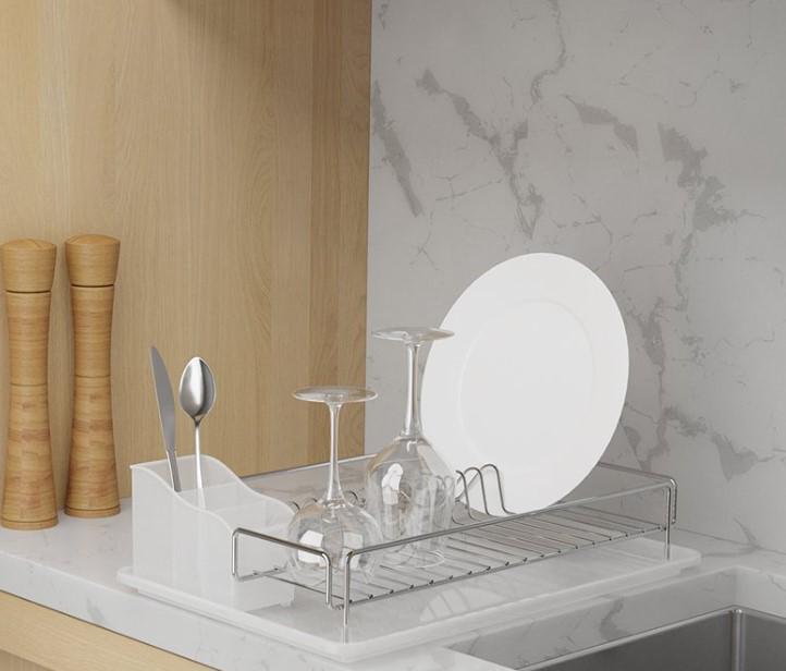 Сушка для посуды Tekno-tel KB006 1-уровневая Хром (36746) - фото 4